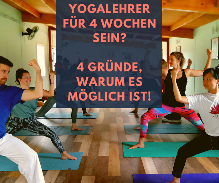 Yogalehrer Ausbildung 4 Wochen