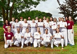 Yogalehrer-Ausbildung Niederlande Juni 2017