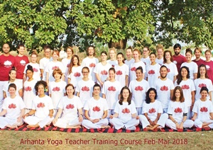 Arhanta Yoga YTT Kurs Feb-März 2018