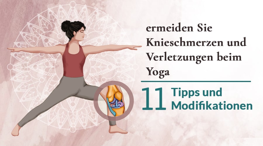 Yoga bei Knieschmerzen Verletzung