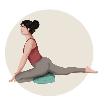 Hatha yoga: pratique pour genoux fragiles (tous niveaux) 