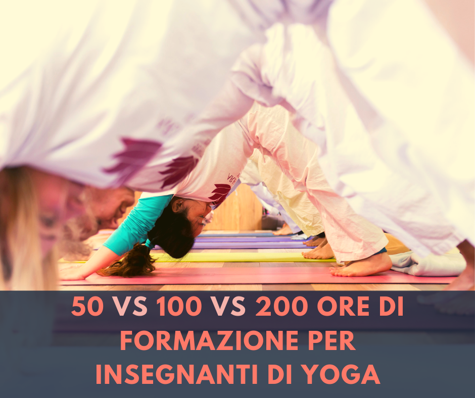 50 100 200 formazione di yoga