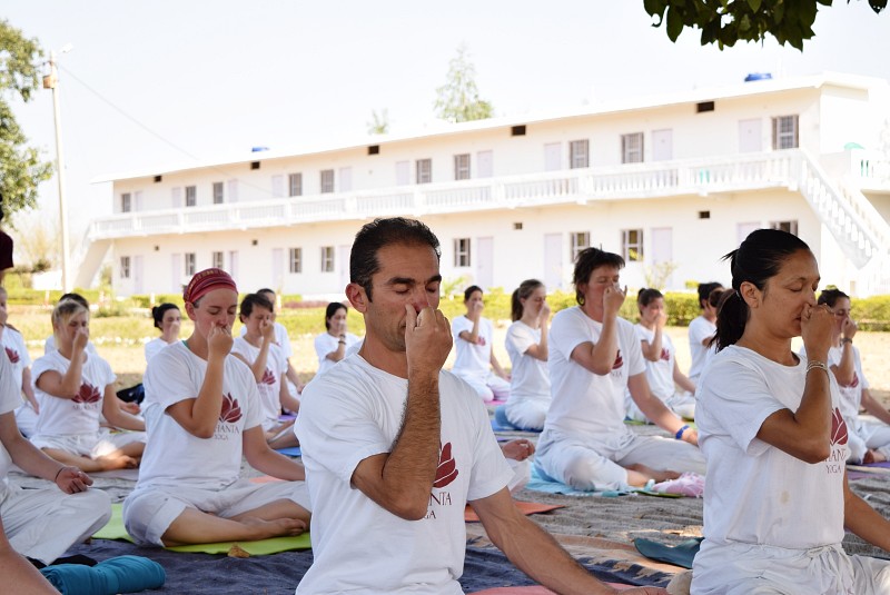 Scuola di Hatha Yoga Ashram in India