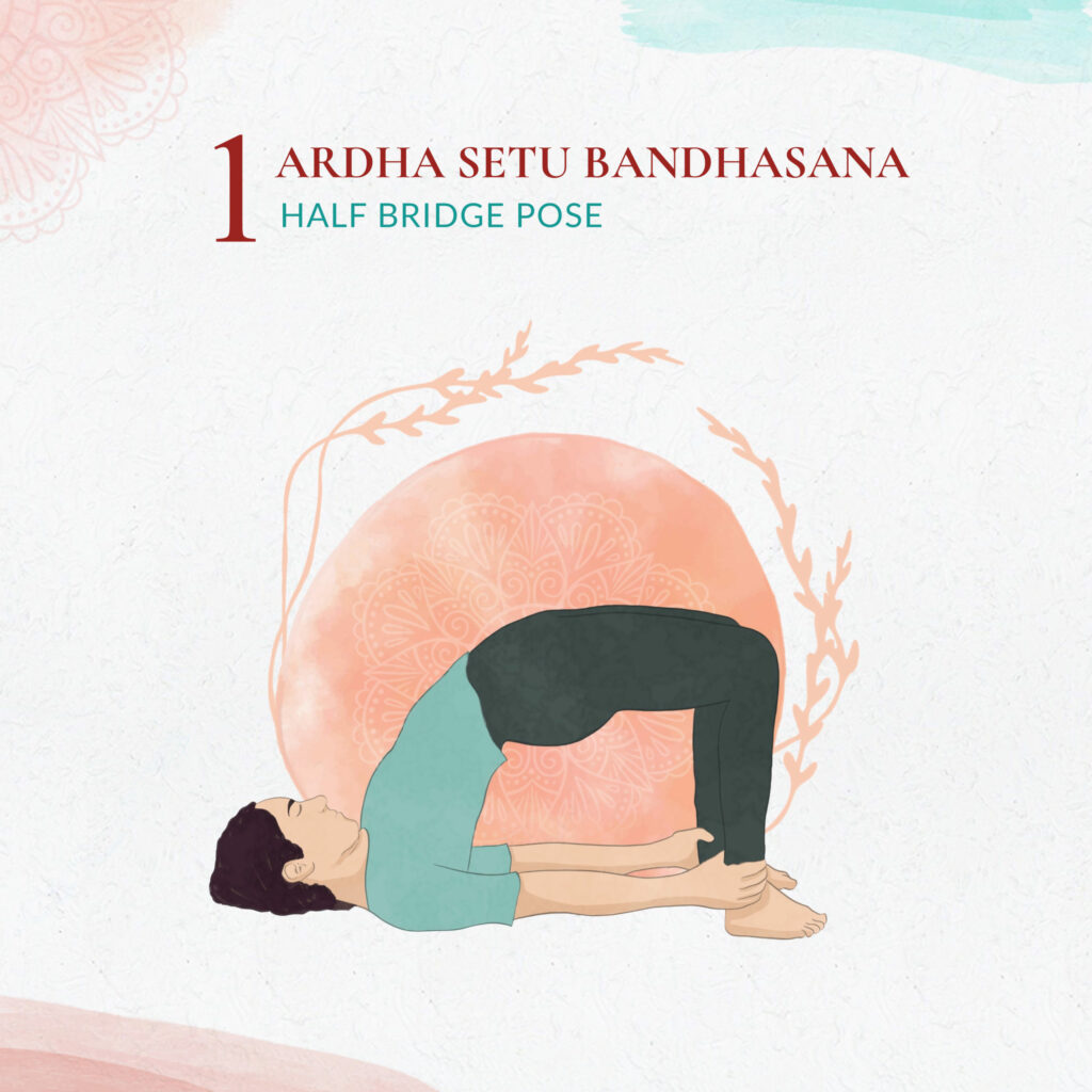 Ardha Setu Bandhasana - Meia Ponte Pose