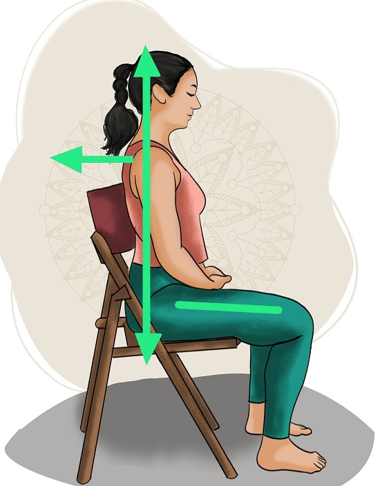 Encontrar a melhor posição para a meditação, importância da posição correcta