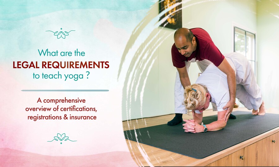 what are the legal requirements for teaching yoga?