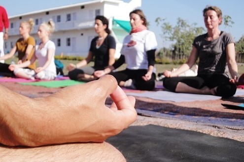 yogic breathing exercises - yoga teacher training India