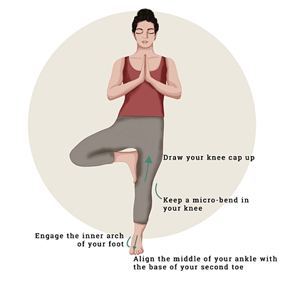 How to Do Tree Pose in Yoga –