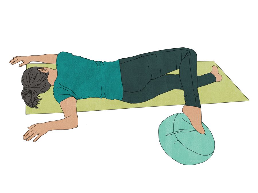 Yoga bolsters and pillows