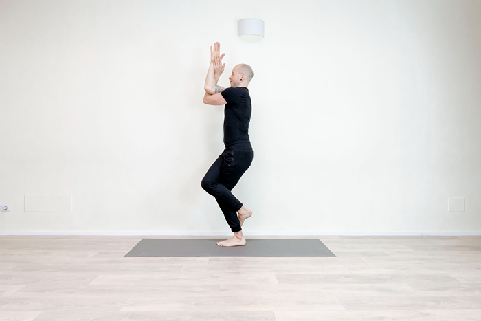 Eagle Pose Eagle Pose